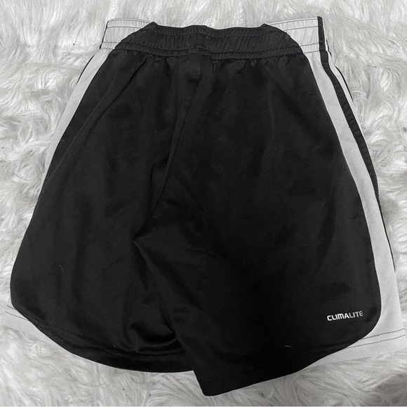 Men's Black Future Icons White 3 Stripes Shorts Size Small Men’s US - Picture 4 of 5